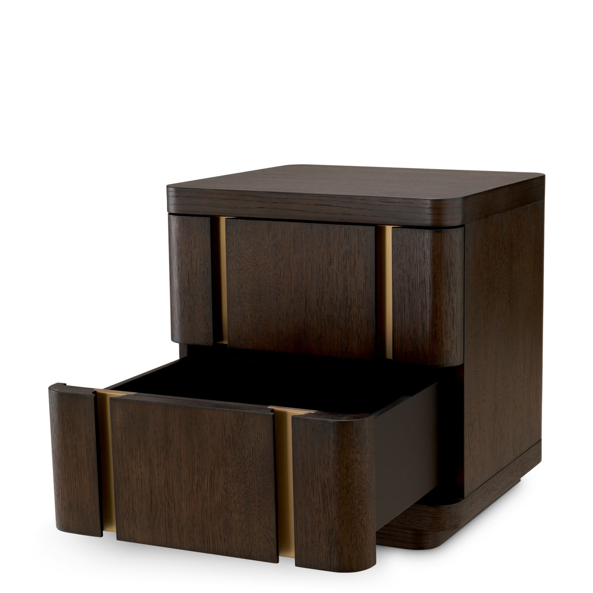 Mocha Oak Nightstand S Modesto | Eichholtz Miami