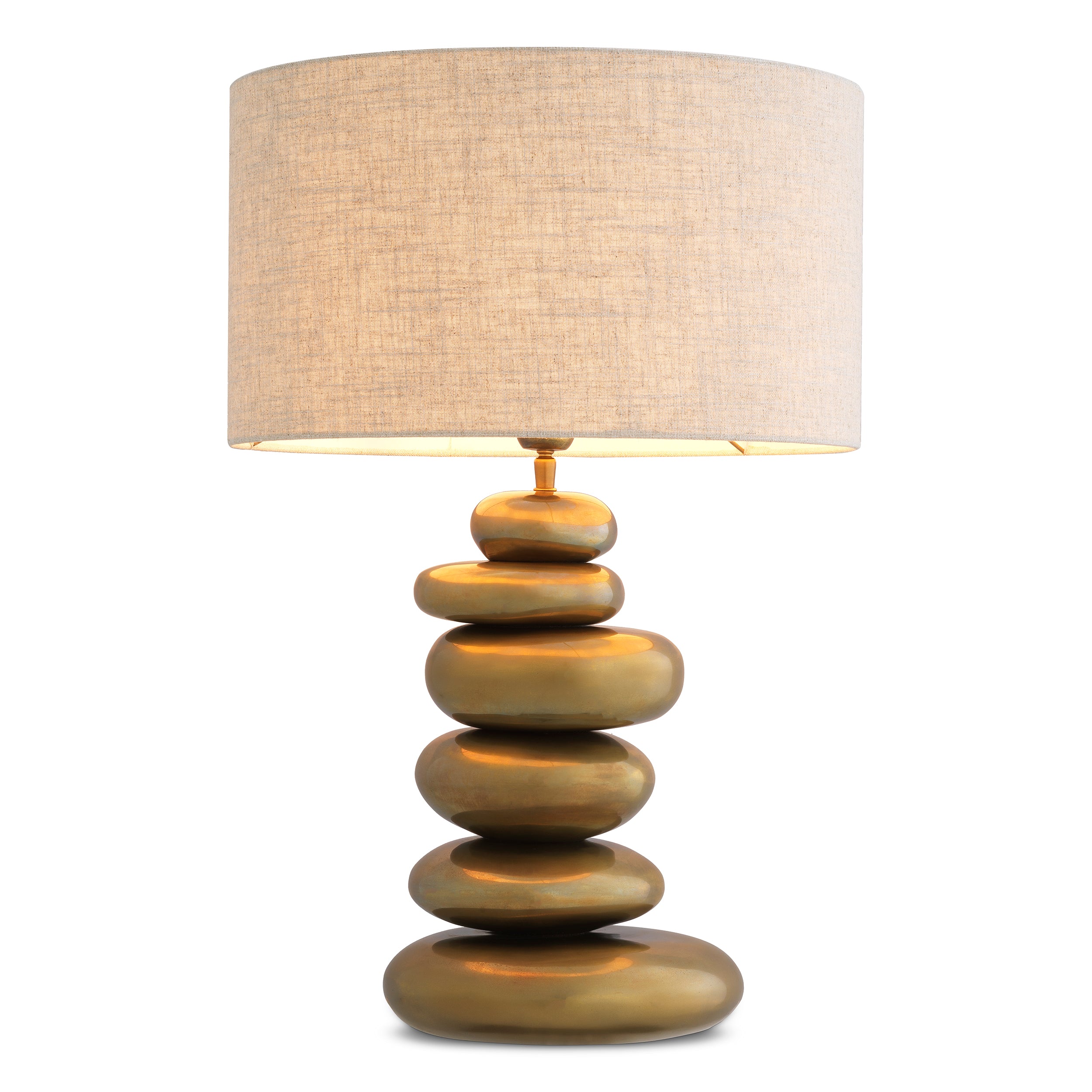 Gold Pebble Table Lamp Kallisto | Eichholtz Miami
