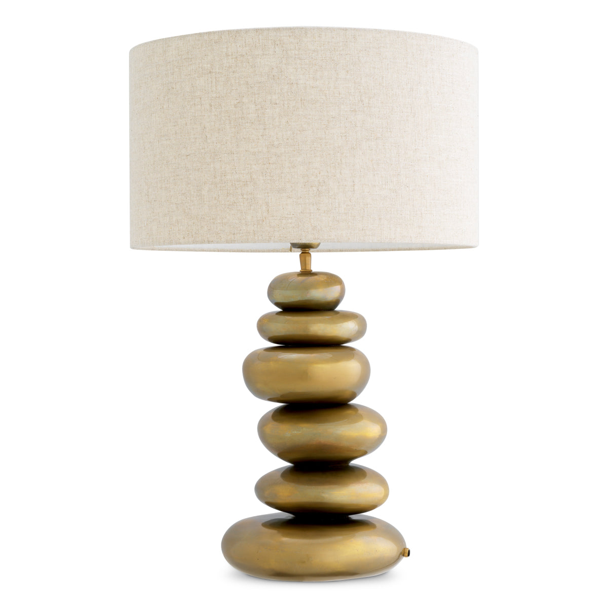 Gold Pebble Table Lamp Kallisto | Eichholtz Miami