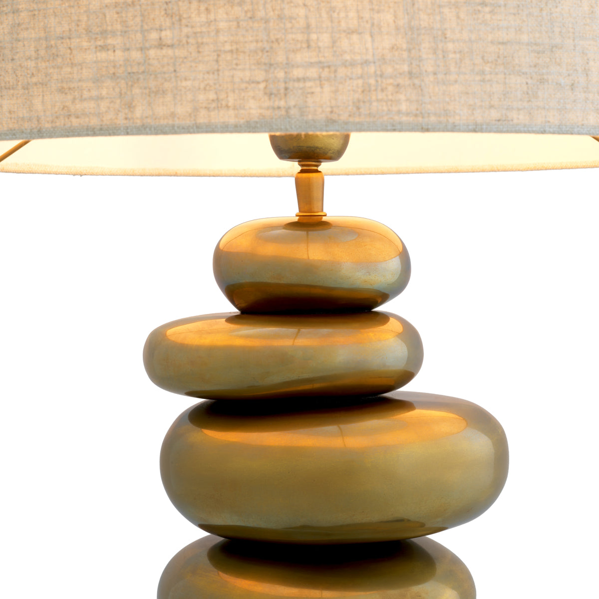 Gold Pebble Table Lamp Kallisto | Eichholtz Miami