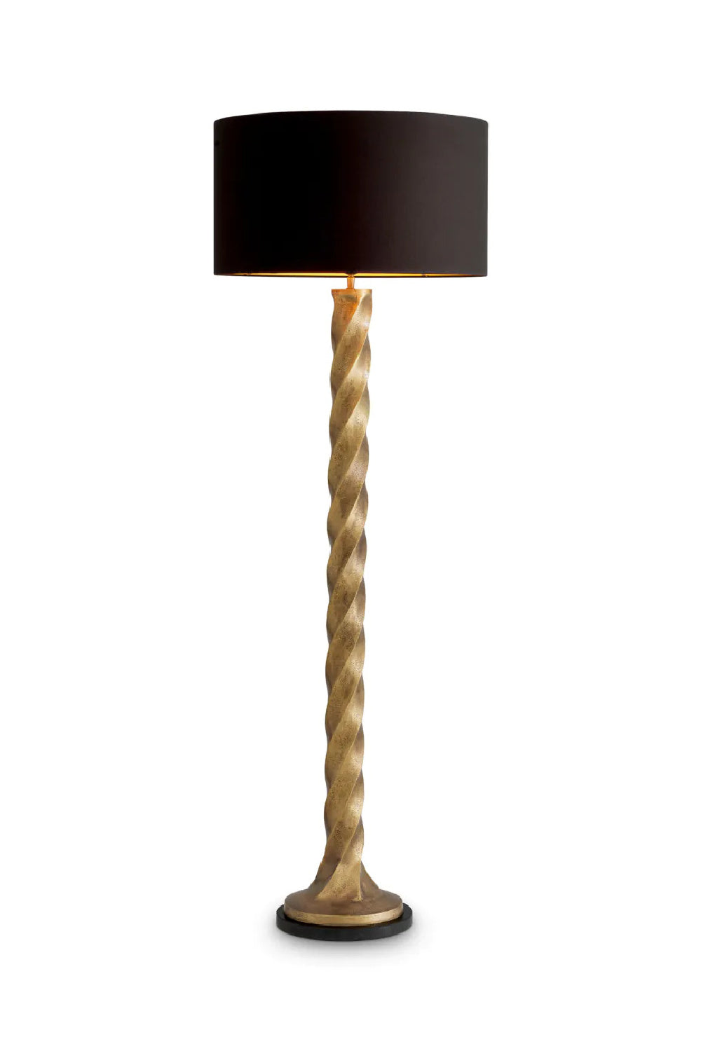 Black Shade Floor Lamp Costanza | Eichholtz Miami