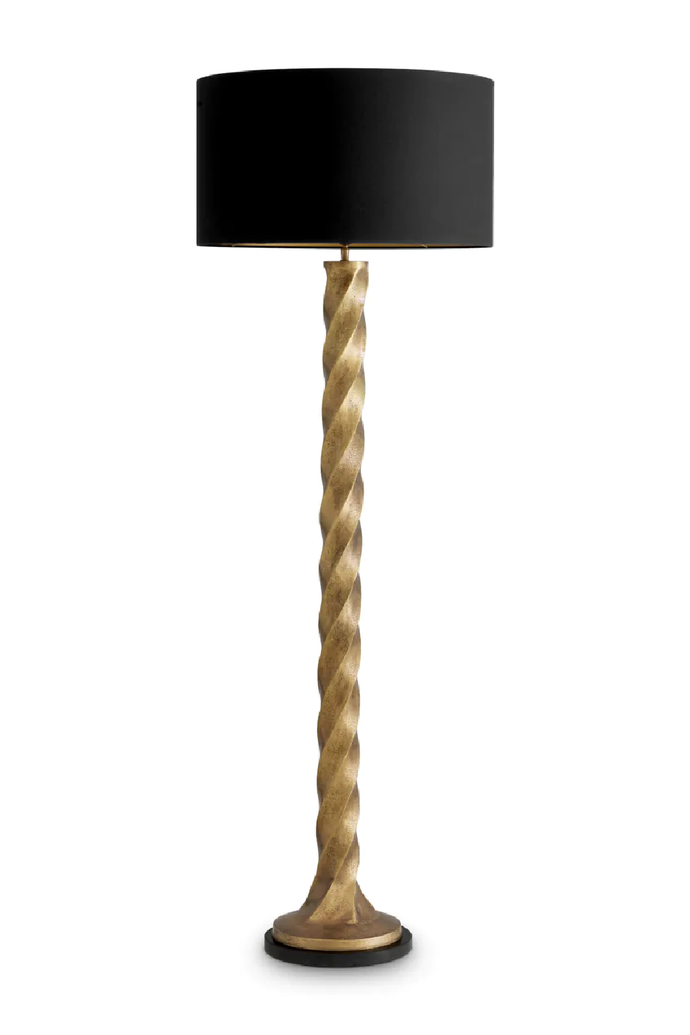 Black Shade Floor Lamp Costanza | Eichholtz Miami