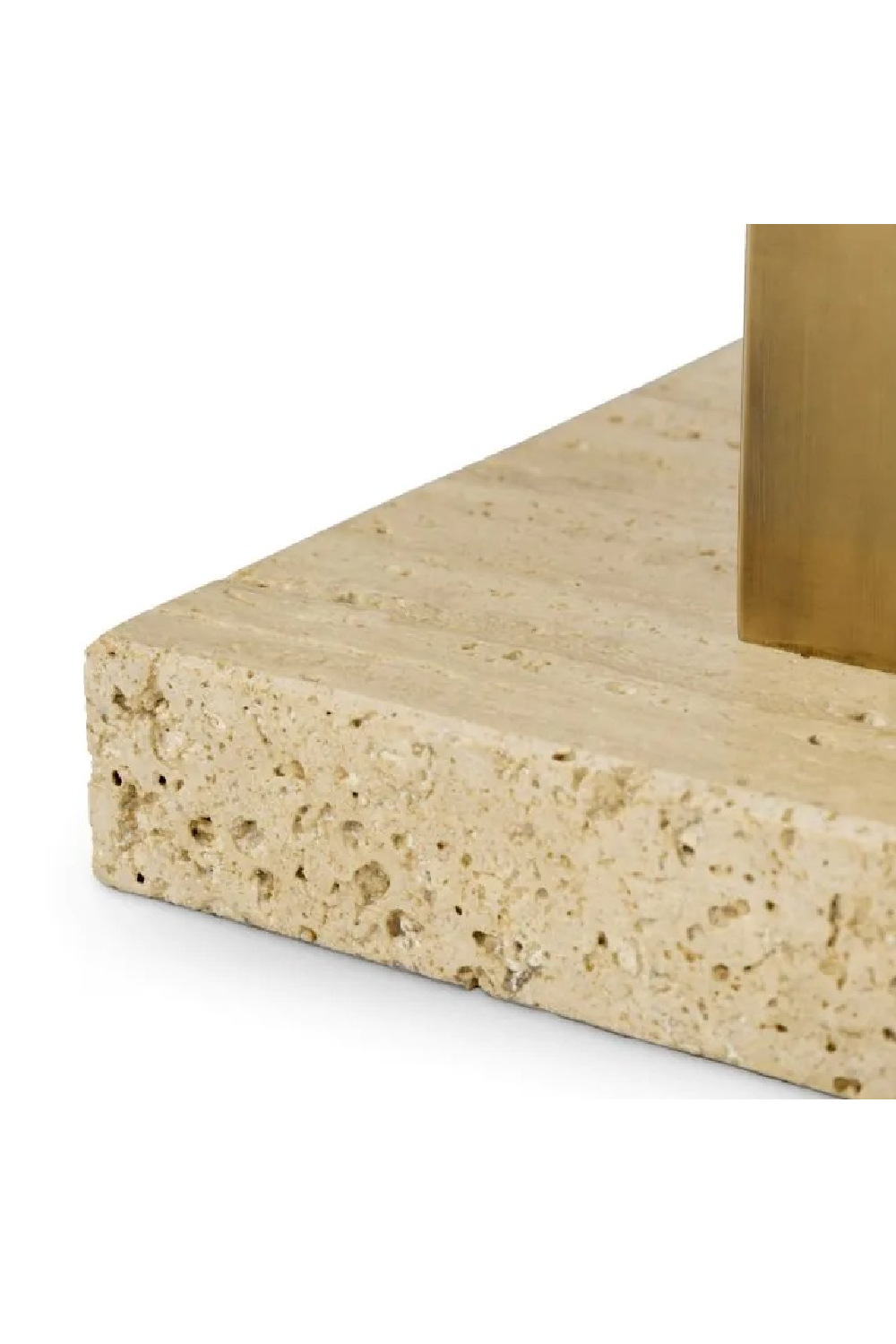 Travertine Base Table Lamp Destino | Eichholtz Miami