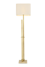 Vintage Brass Floor Lamp Destino | Eichholtz Miami