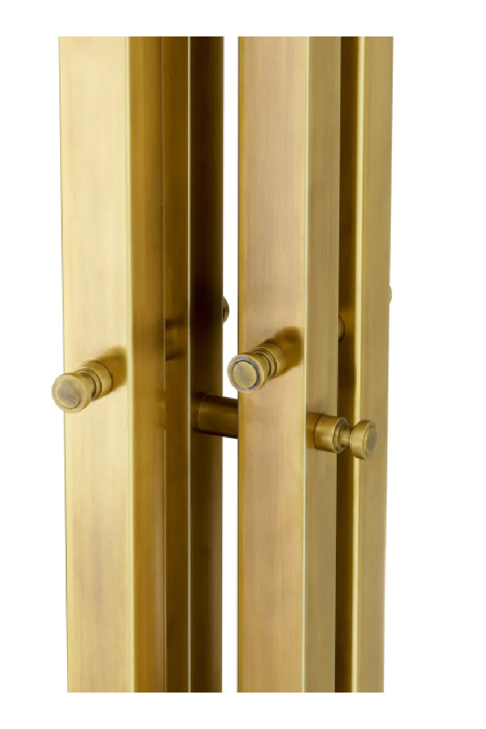 Vintage Brass Floor Lamp Destino | Eichholtz Miami