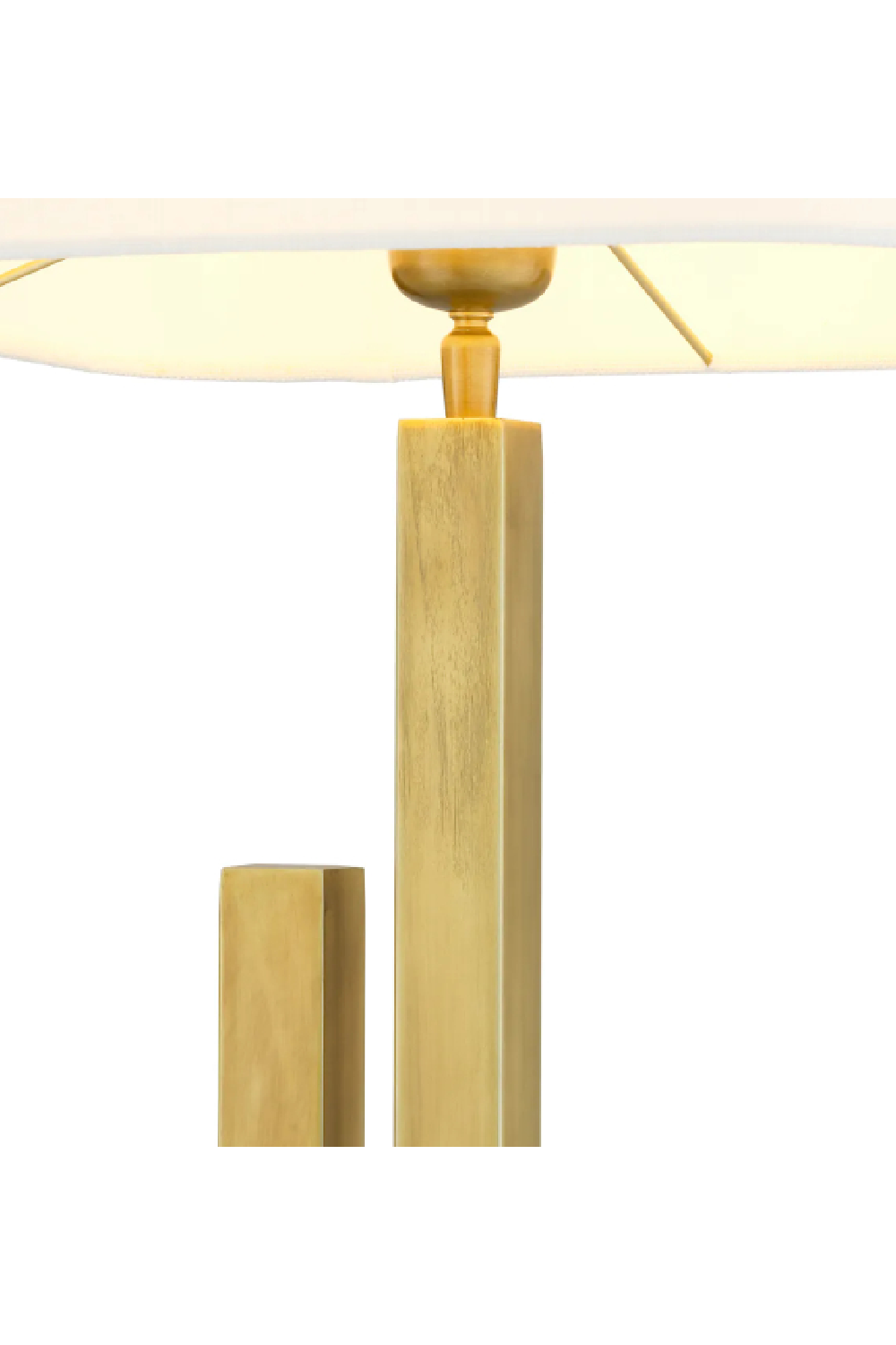 Vintage Brass Floor Lamp Destino | Eichholtz Miami