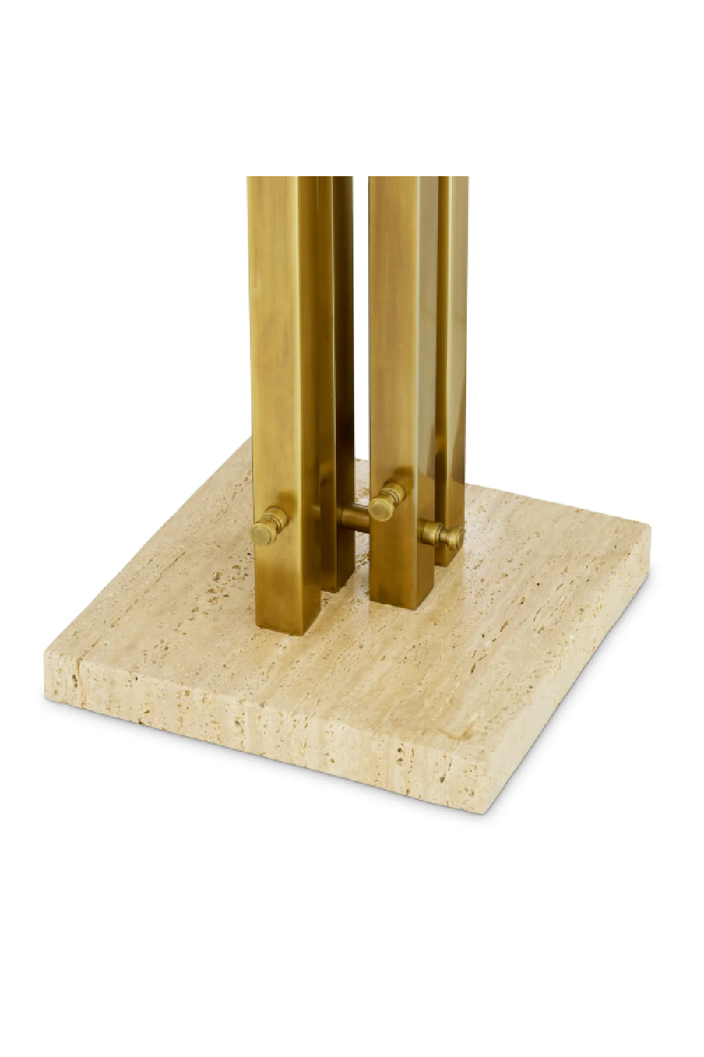 Vintage Brass Floor Lamp Destino | Eichholtz Miami