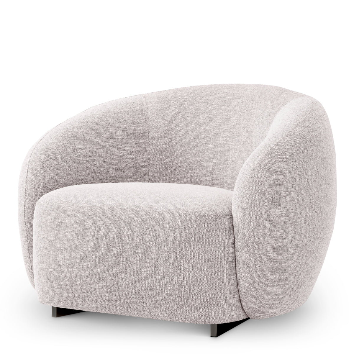Upholstered Curved Sofa L Björn | Eichholtz Miami