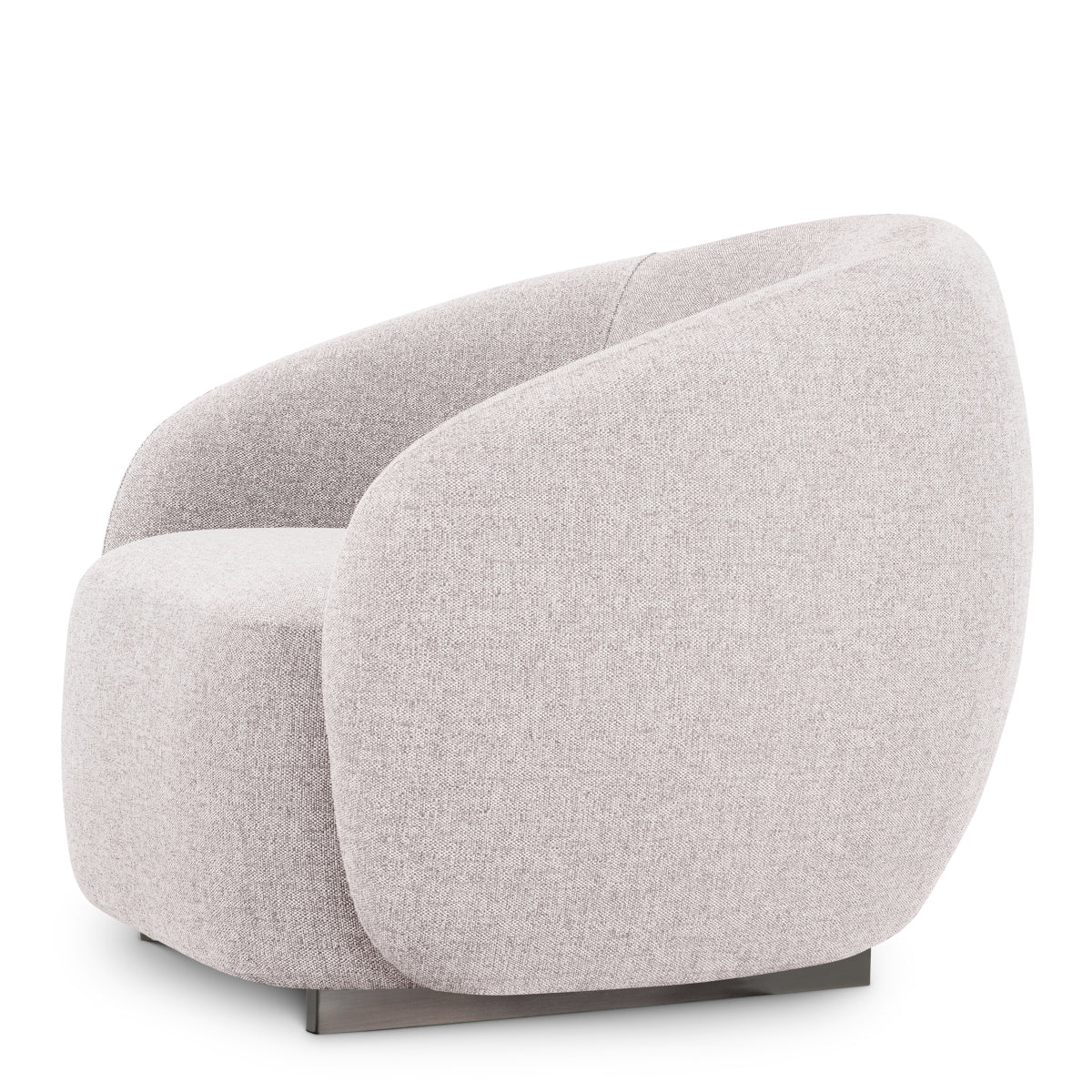 Upholstered Curved Sofa L Björn | Eichholtz Miami