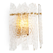 Faceted Glass Wall Lamp Prati | Eichholtz Miami