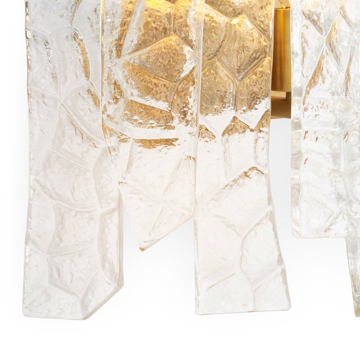 Faceted Glass Wall Lamp Prati | Eichholtz Miami