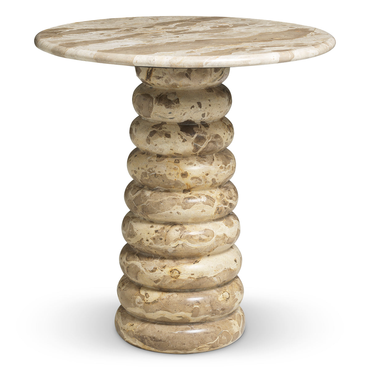 Round Marble Side Table Lerici | Eichholtz Miami