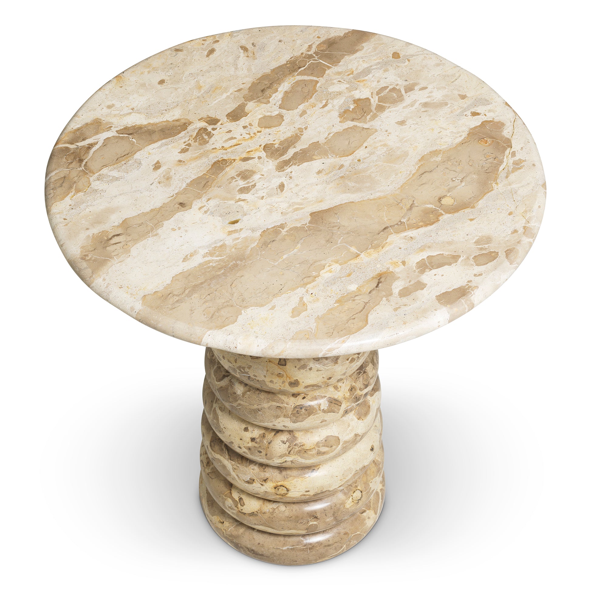 Round Marble Side Table Lerici | Eichholtz Miami