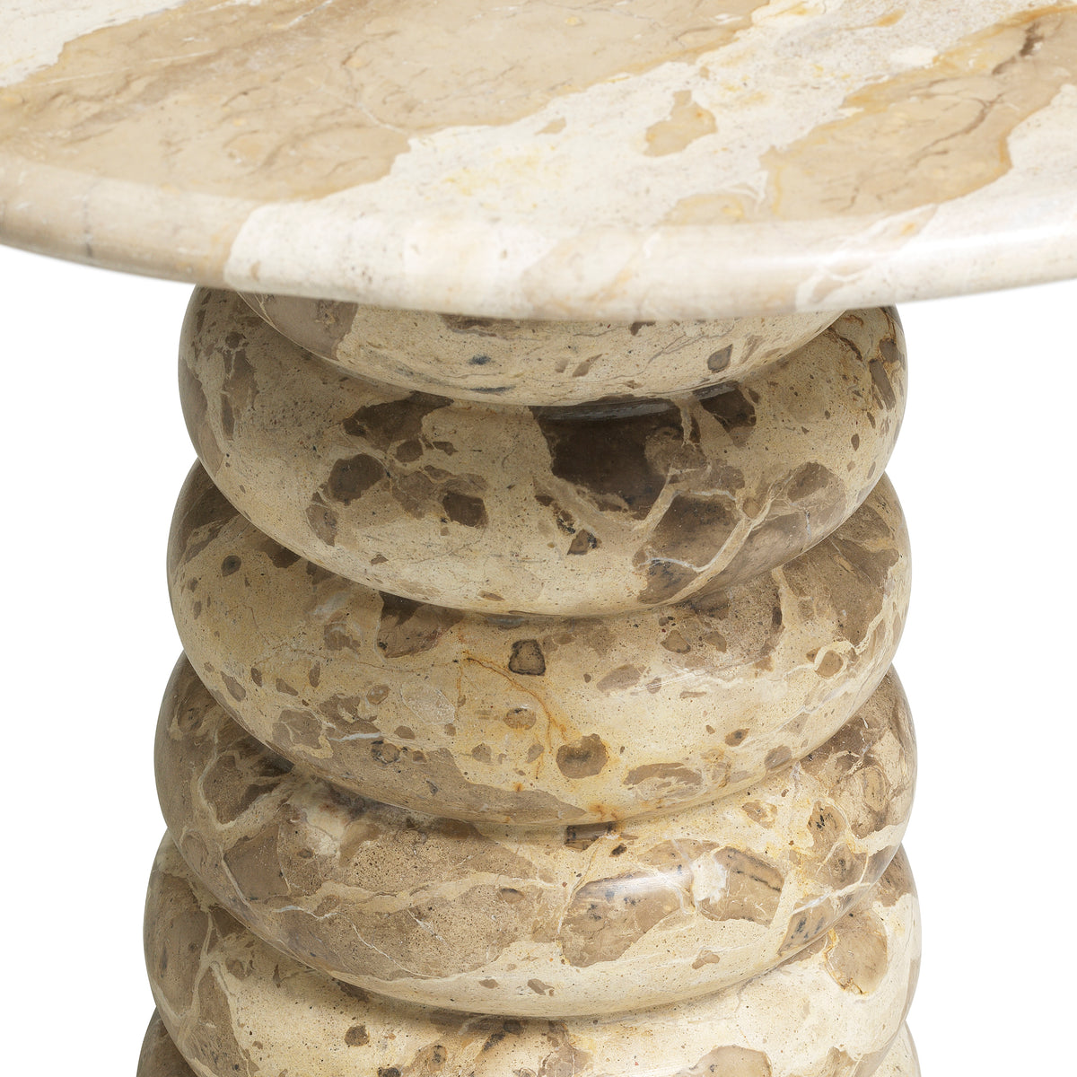 Round Marble Side Table Lerici | Eichholtz Miami