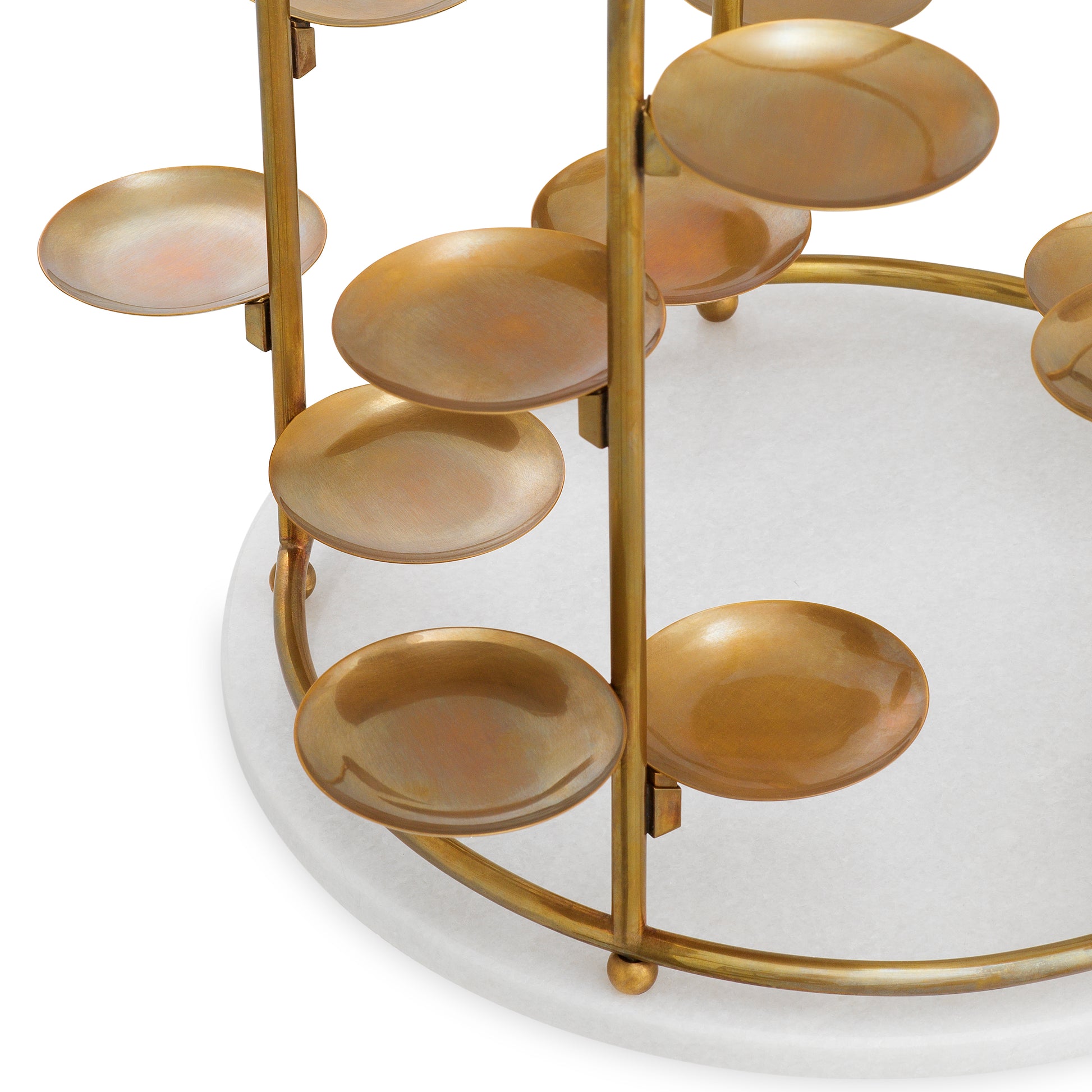 Birdcage-Inspired Brass Cake Stand Alturo | Eichholtz Miami