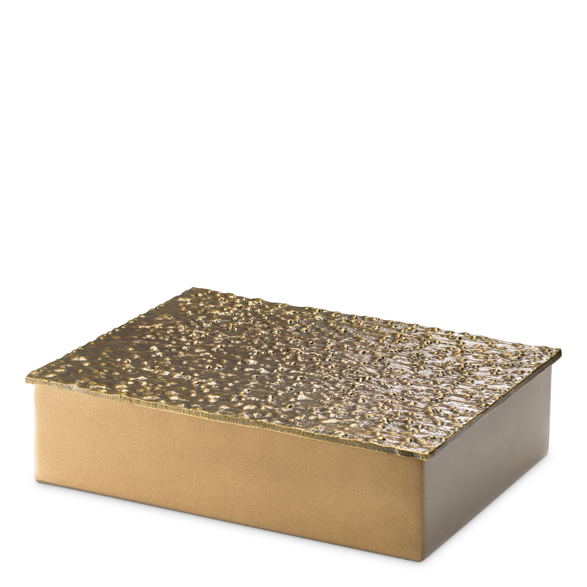 Vintage Brass Decorative Box Loxbury | Eichholtz Miami