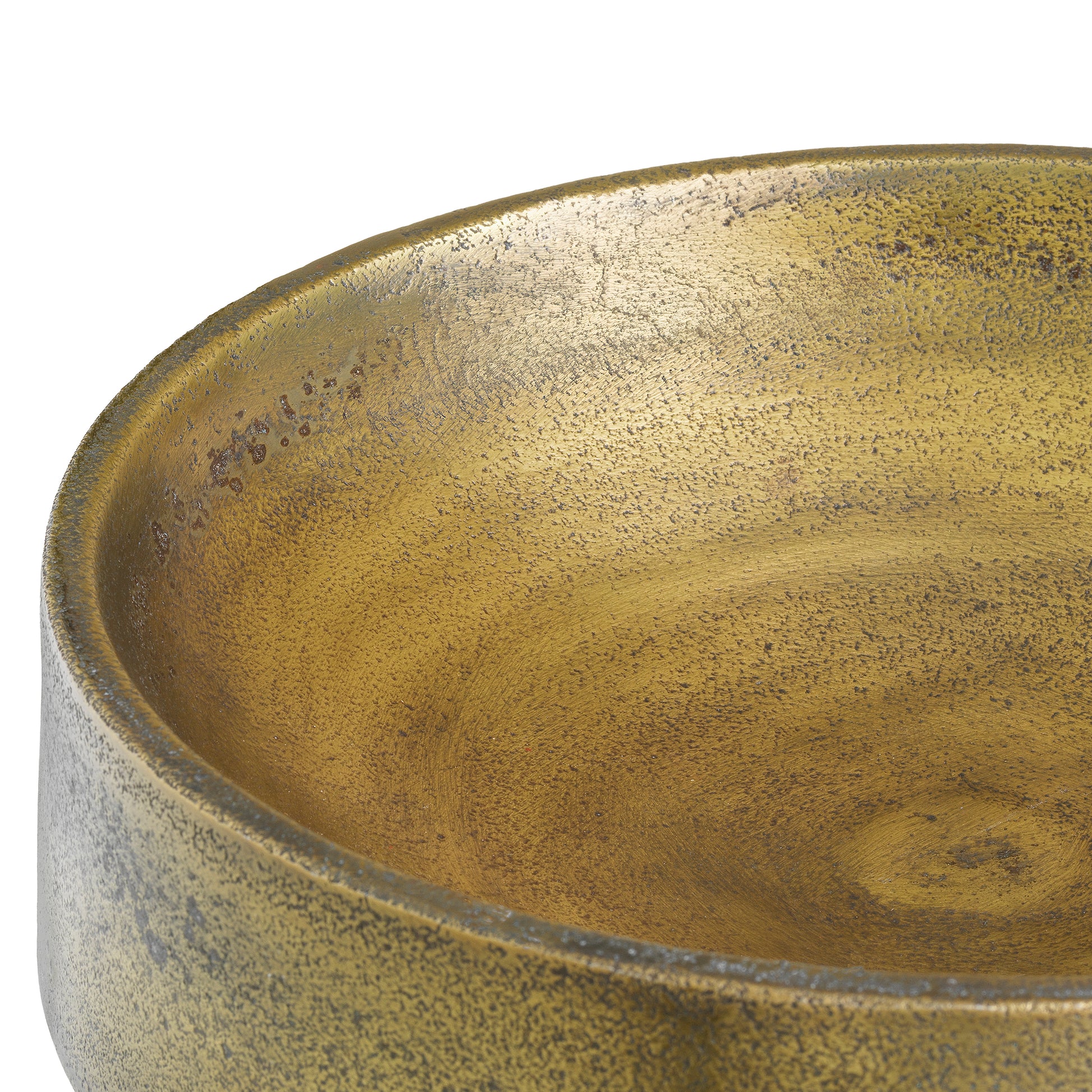 Aluminum Pedestal Bowl Santiago | Eichholtz Miami