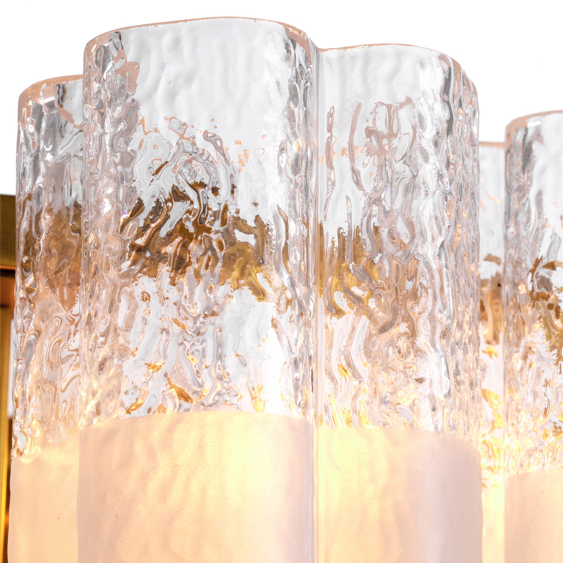 Tiered Glass Tubes Chandelier Denton | Eichholtz Miami