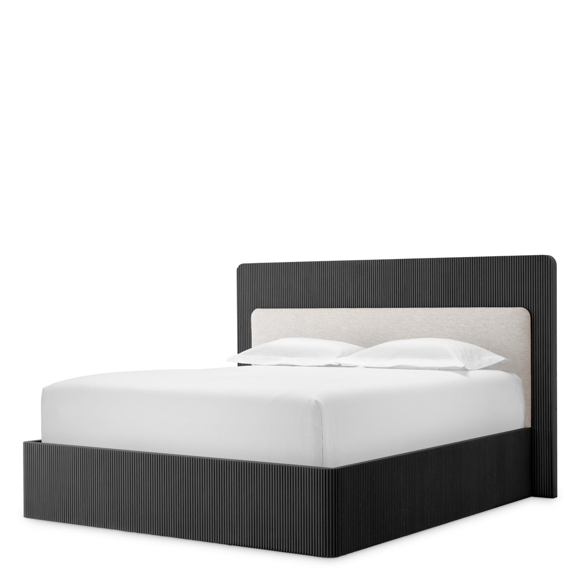 Gray Bed Frame Dimitrios | Eichholtz Miami