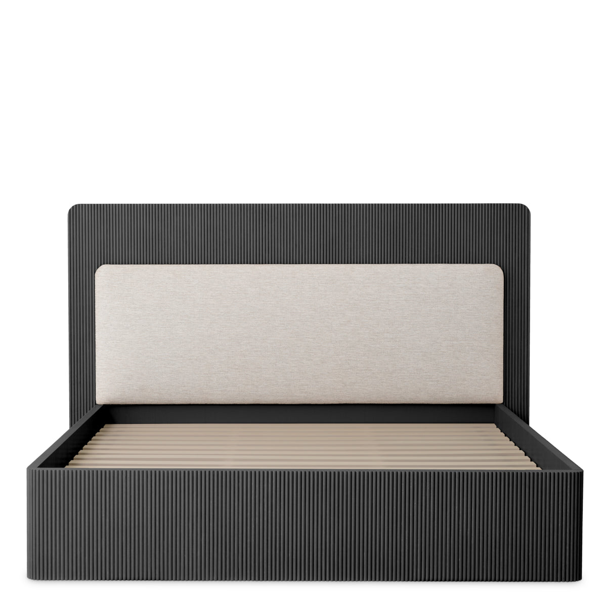 Gray Bed Frame Dimitrios | Eichholtz Miami