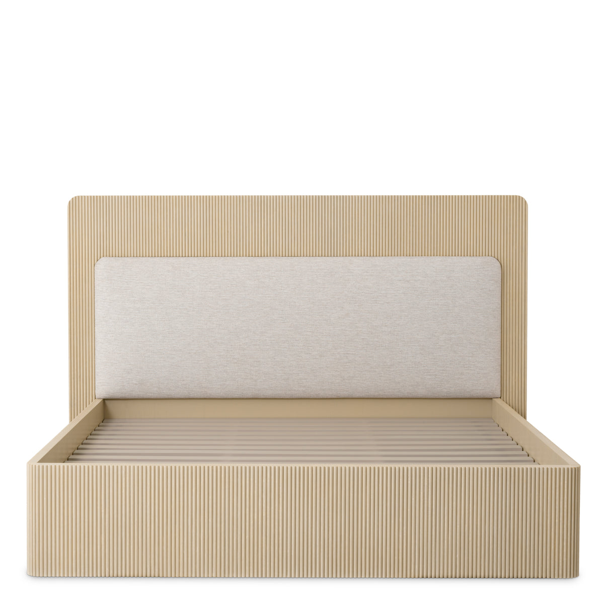 Washed Oak Bed Frame Dimitrios | Eichholtz Miami