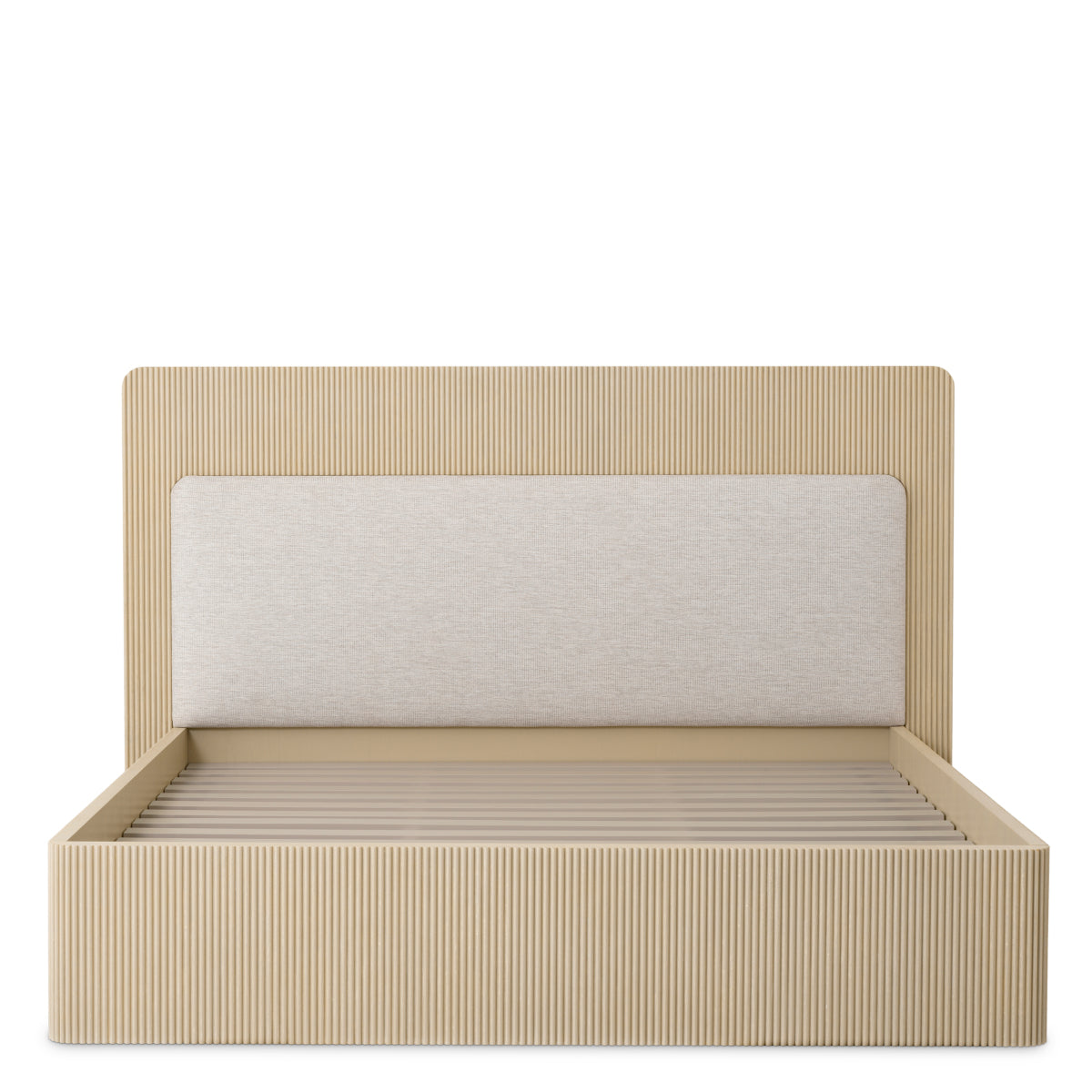 Washed Oak Bed Frame Dimitrios | Eichholtz Miami