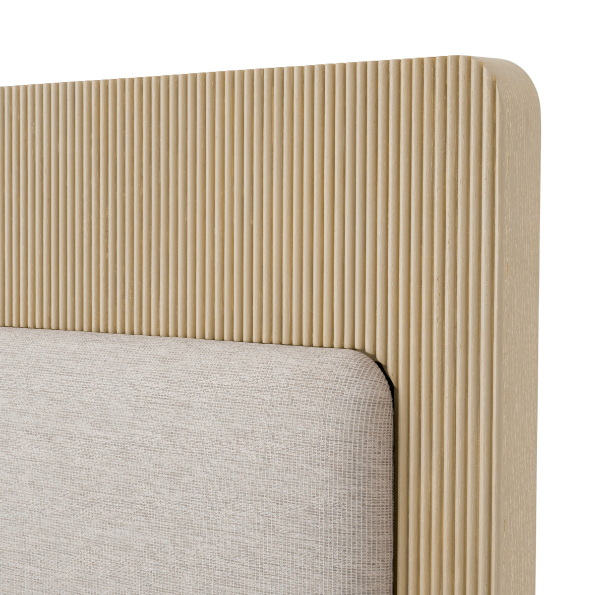 Washed Oak Bed Frame Dimitrios | Eichholtz Miami