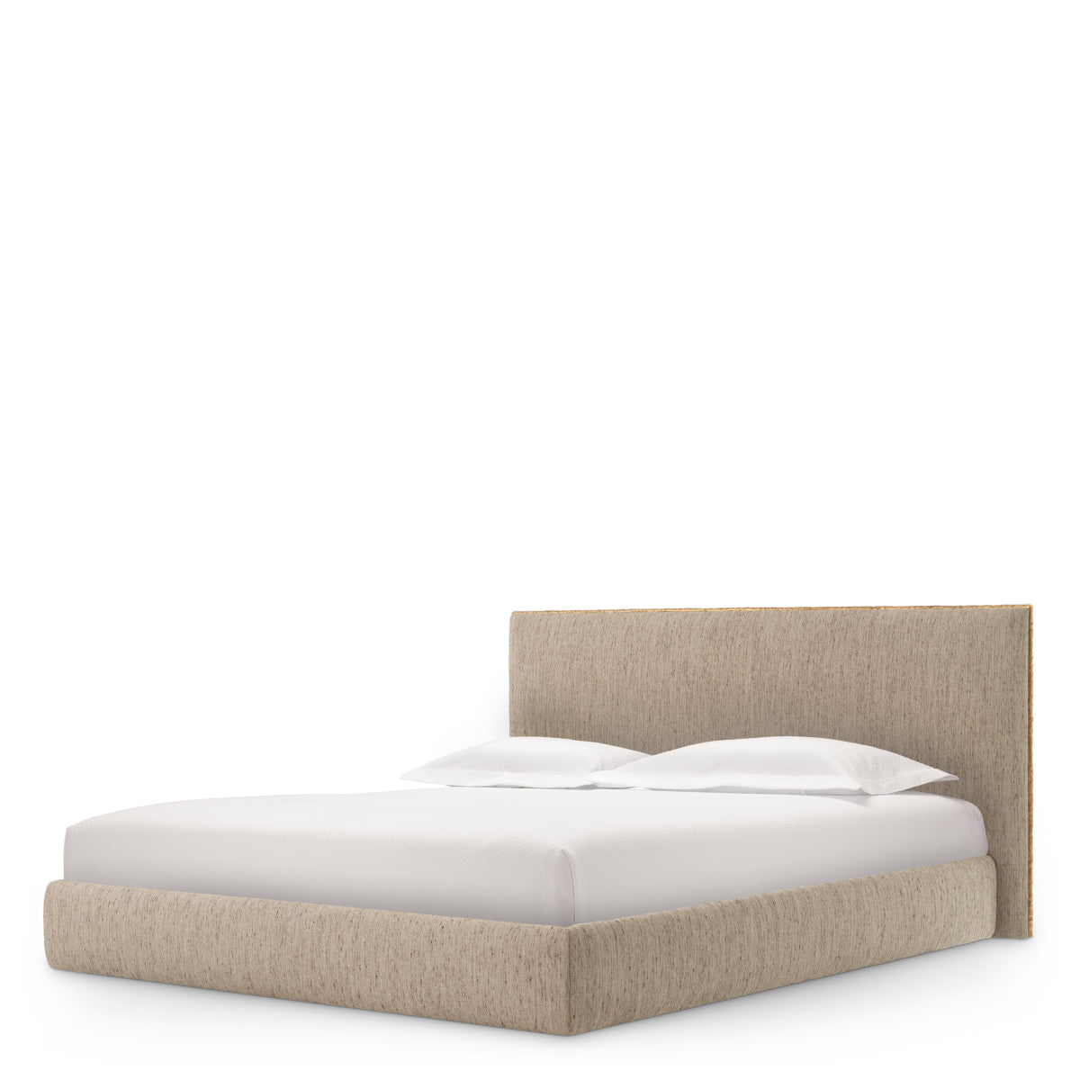 Beige Bed Frame Ashford | Eichholtz Miami