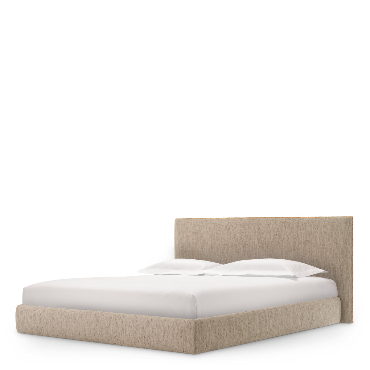 Beige Bed Frame Ashford | Eichholtz Miami