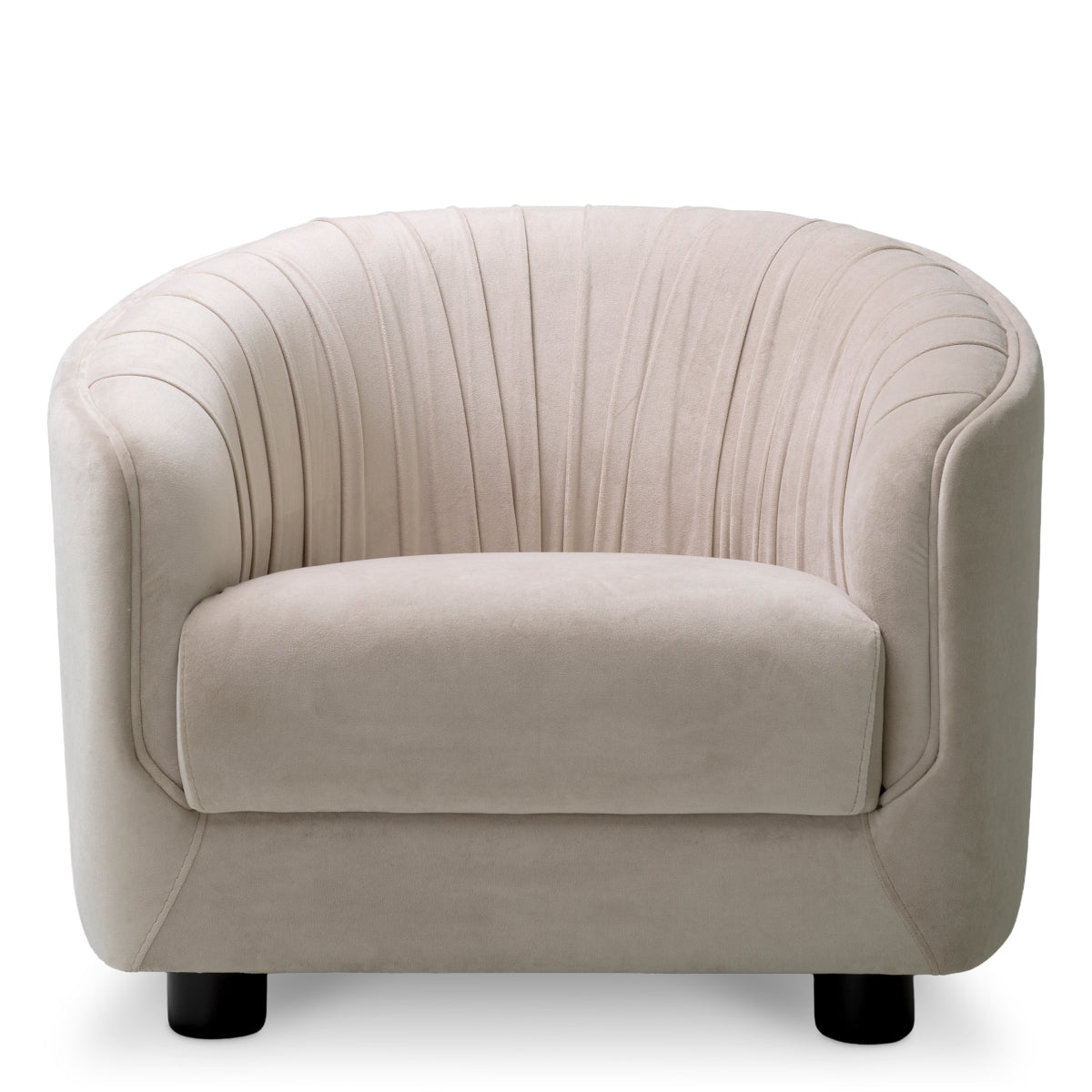 Pleated Lounge Chair Jameson | Eichholtz Miami
