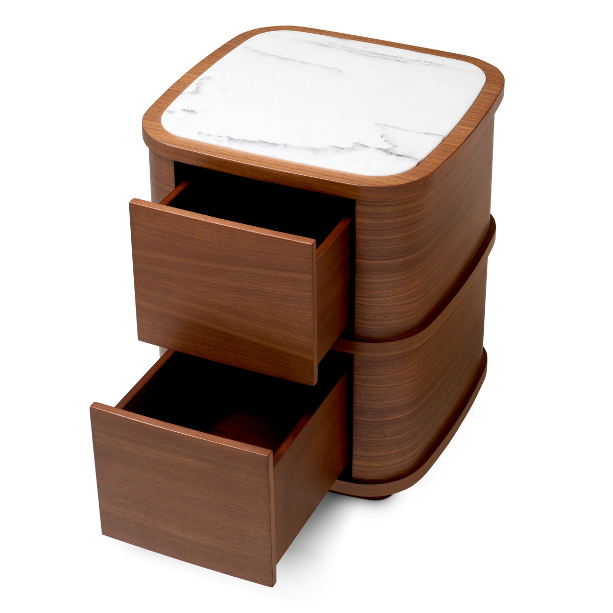 2-Drawer Oak Nightstand S Cabana | Eichholtz Miami