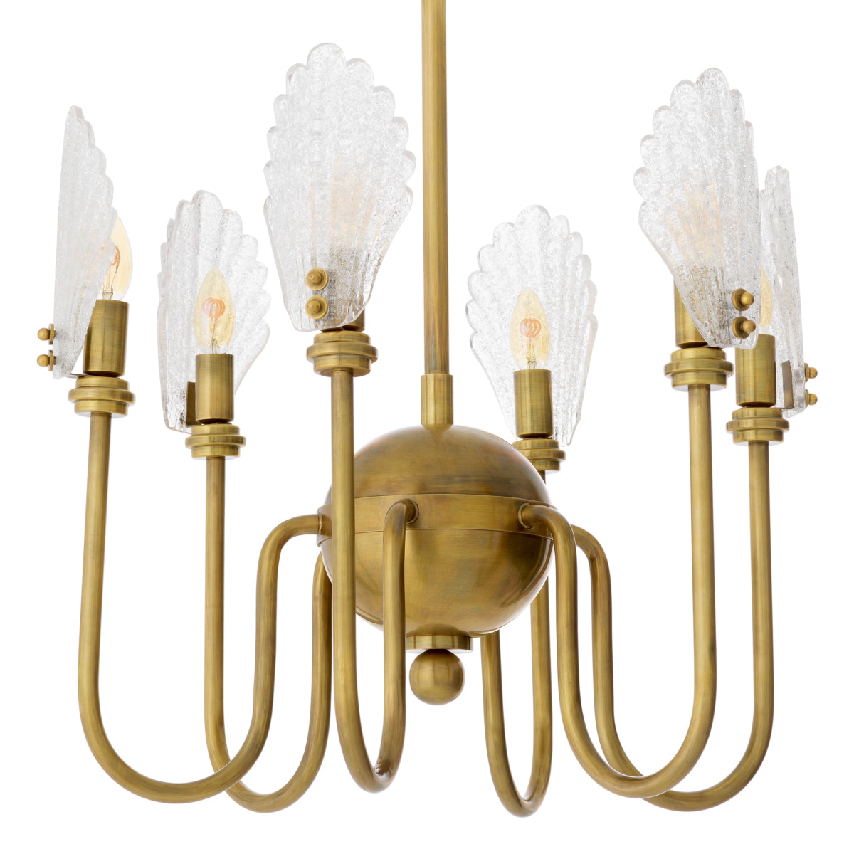 Gold Modern Chandelier Isabelle | Eichholtz Miami