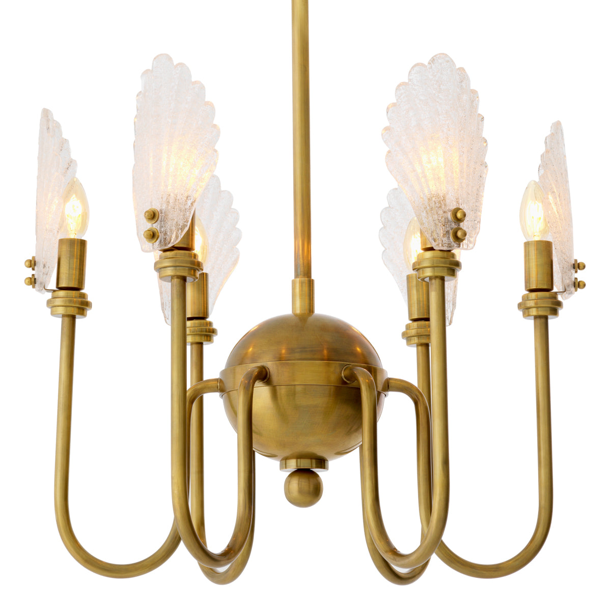 Gold Modern Chandelier Isabelle | Eichholtz Miami
