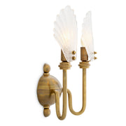 Vintage Brass Wall Lamp Isabelle | Eichholtz Miami