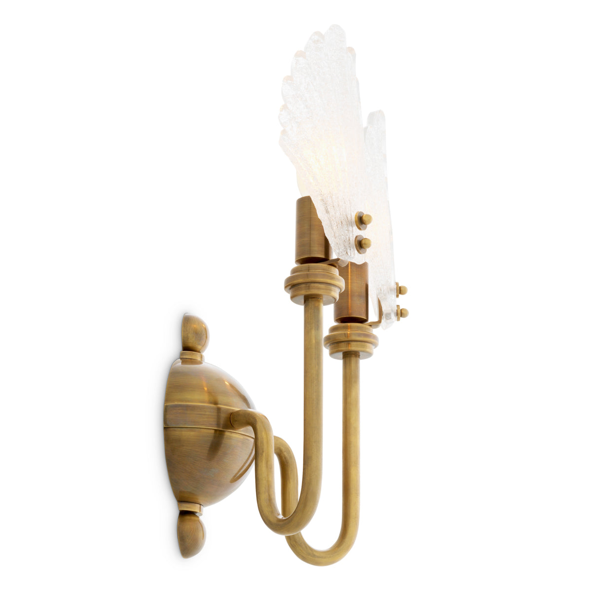 Vintage Brass Wall Lamp Isabelle | Eichholtz Miami