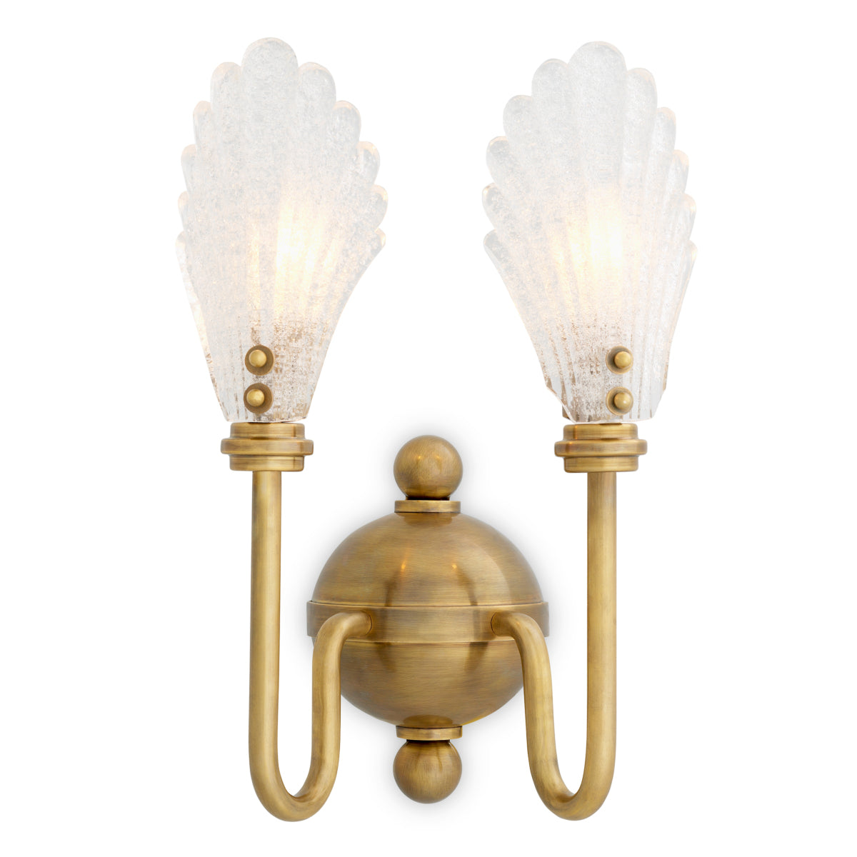Vintage Brass Wall Lamp Isabelle | Eichholtz Miami