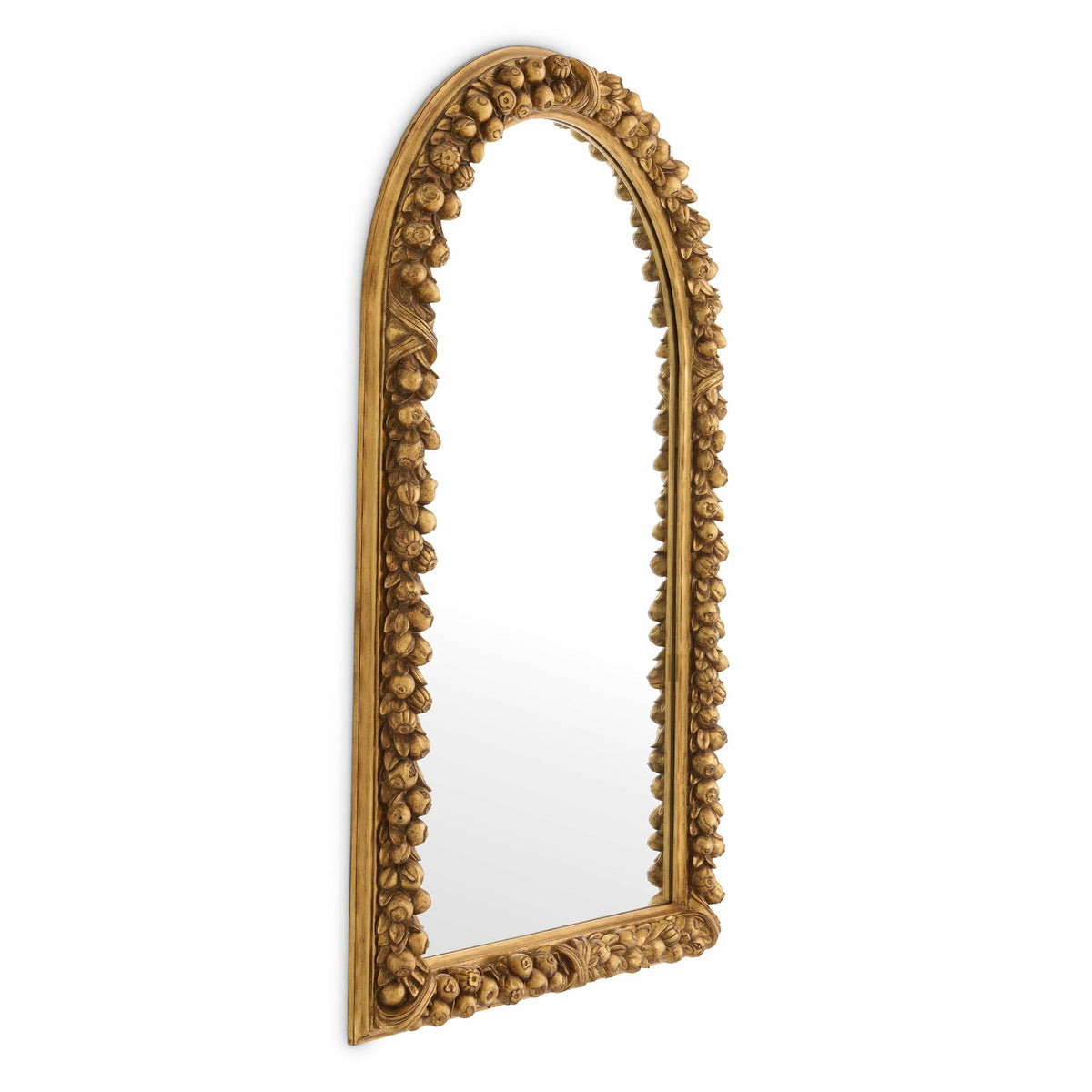 Arched Antique Gold Mirror Fairlane | Eichholtz Miami