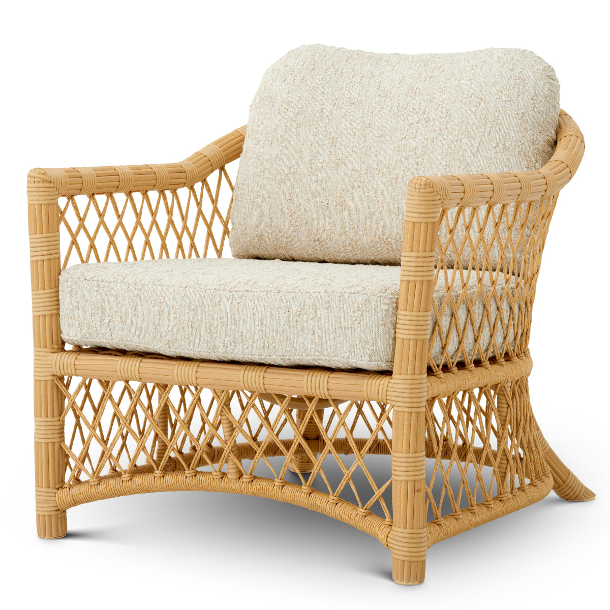 Faux Rattan Outdoor Chair Riverton | Eichholtz Miami