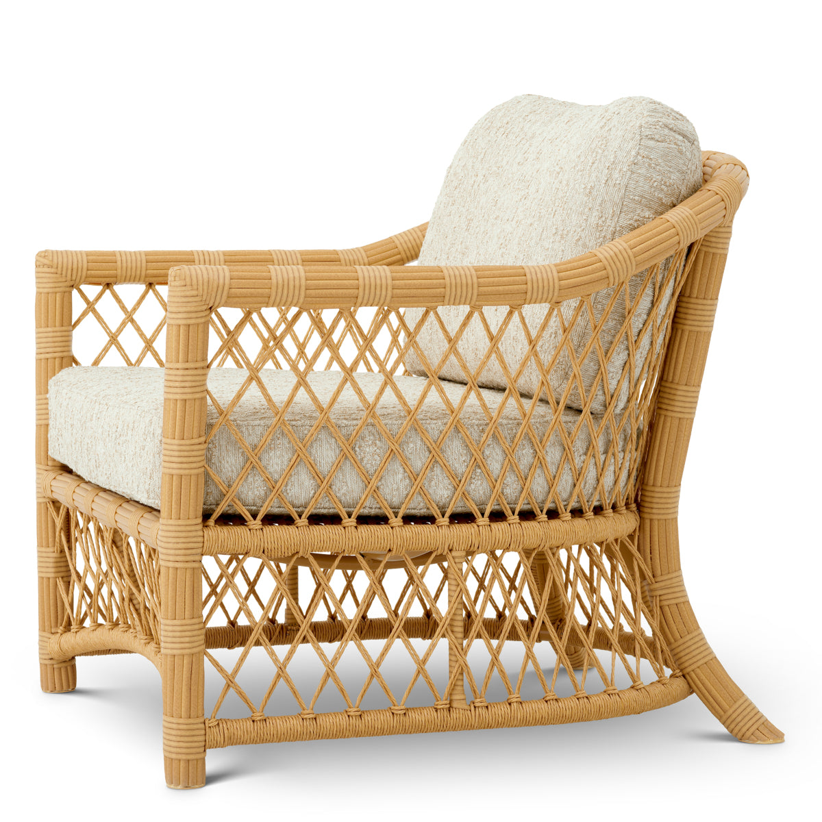 Faux Rattan Outdoor Chair Riverton | Eichholtz Miami