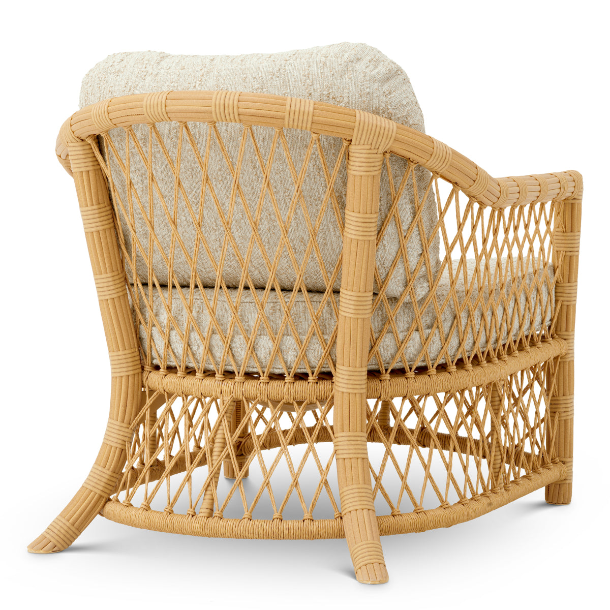 Faux Rattan Outdoor Chair Riverton | Eichholtz Miami