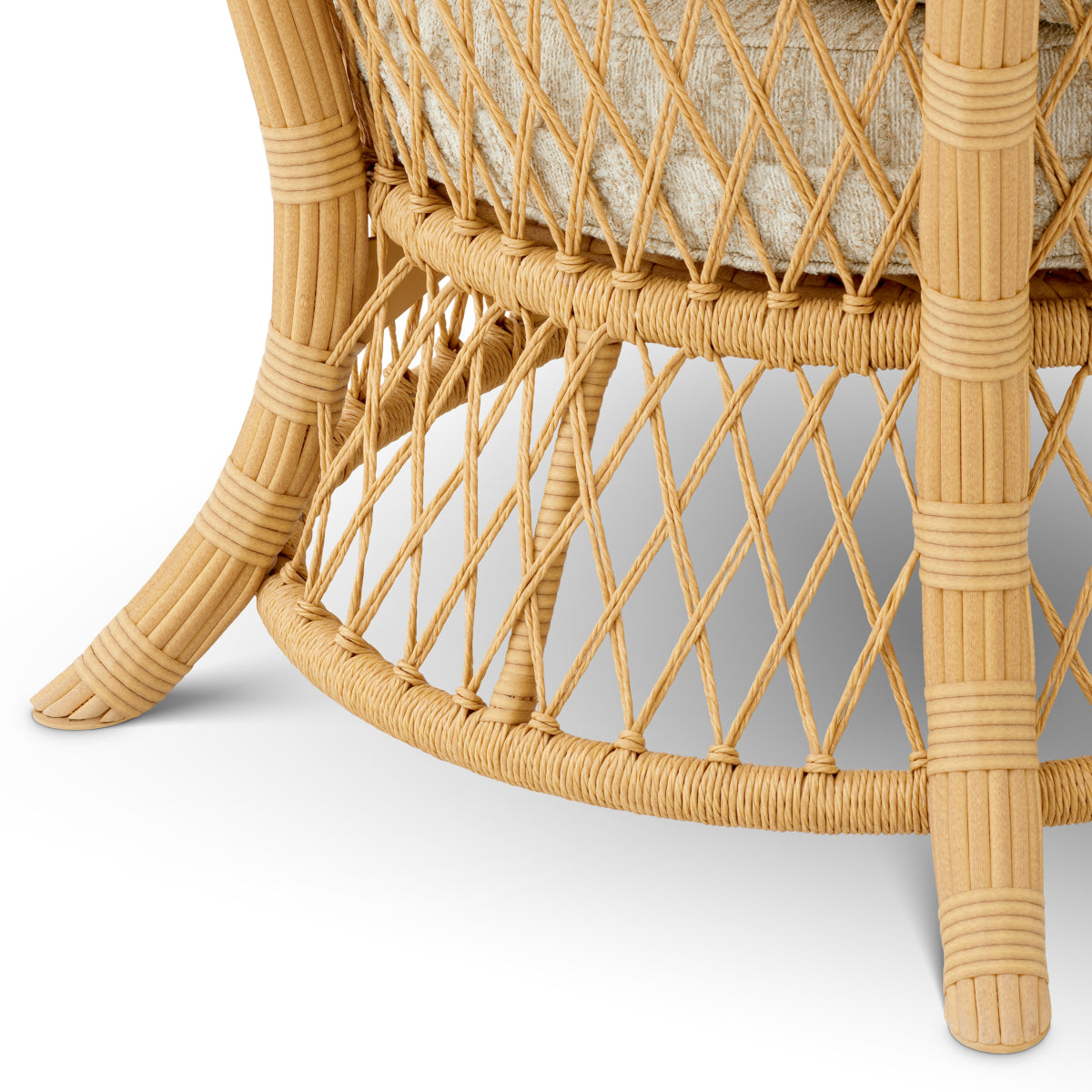 Faux Rattan Outdoor Chair Riverton | Eichholtz Miami