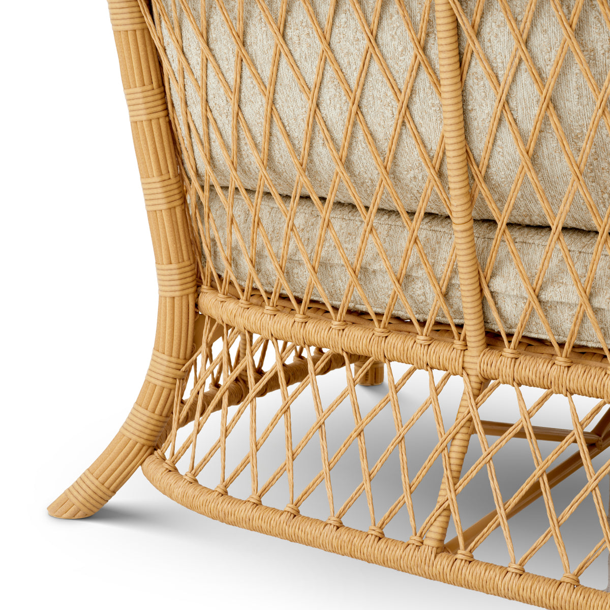 Faux Rattan Outdoor Sofa Riverton | Eichholtz Miami