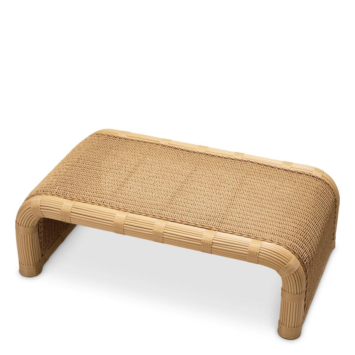 Faux Rattan Outdoor Coffee Table Riverton | Eichholtz Miami
