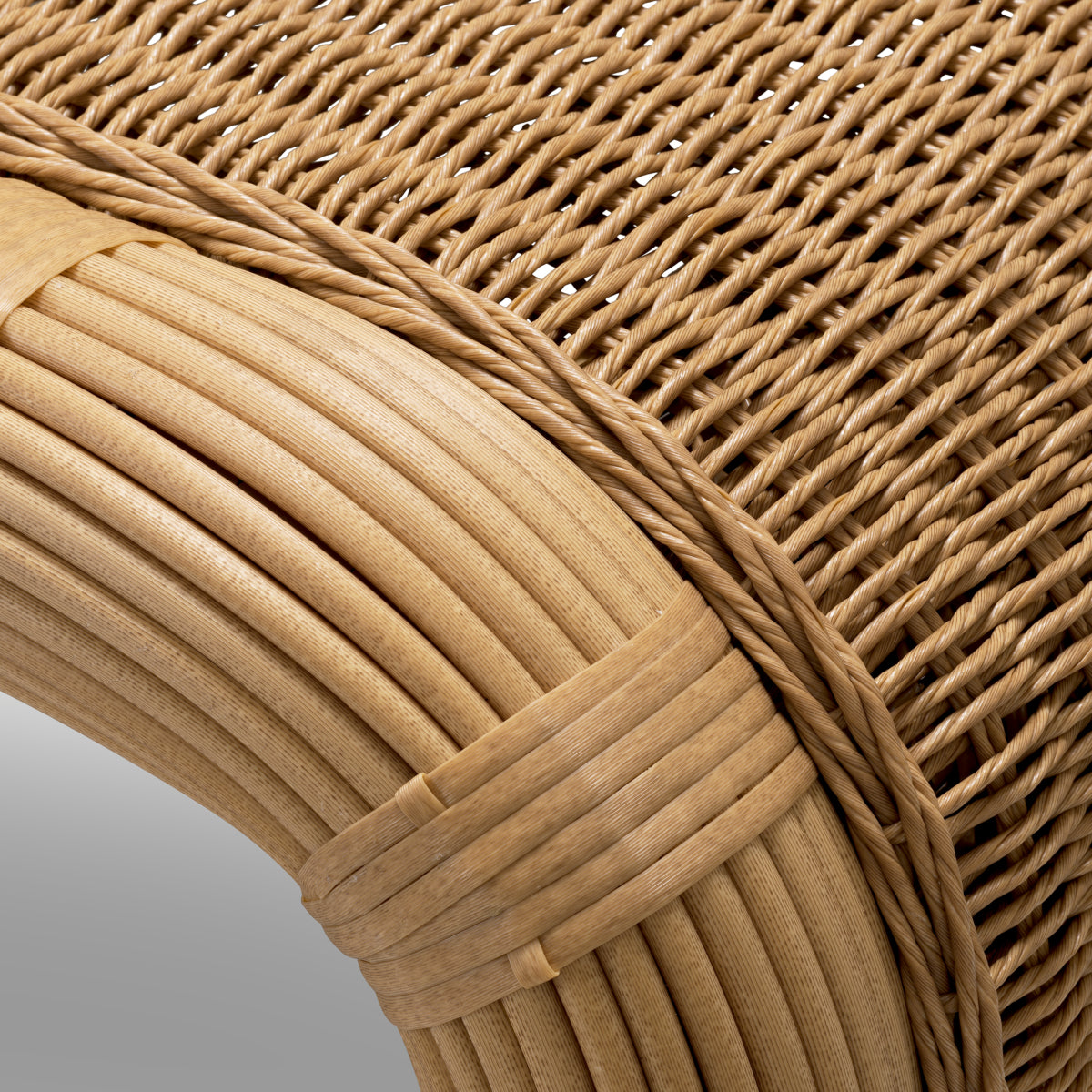 Faux Rattan Outdoor Coffee Table Riverton | Eichholtz Miami