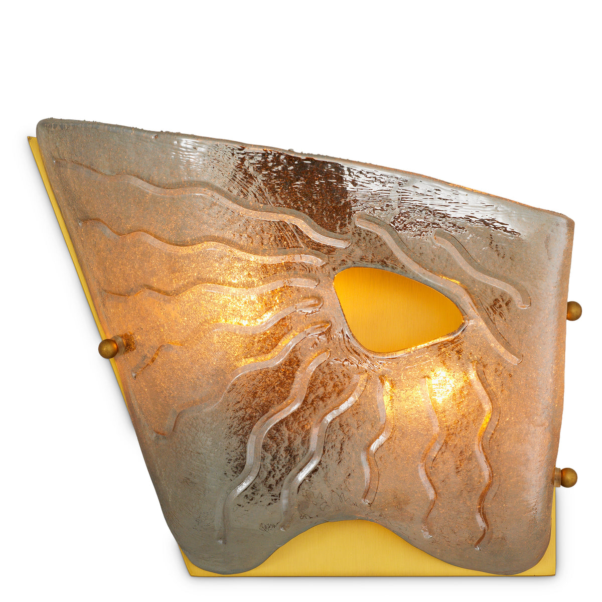 Glass Asymmetrical Wall Lamp Orlandis | Eichholtz Miami
