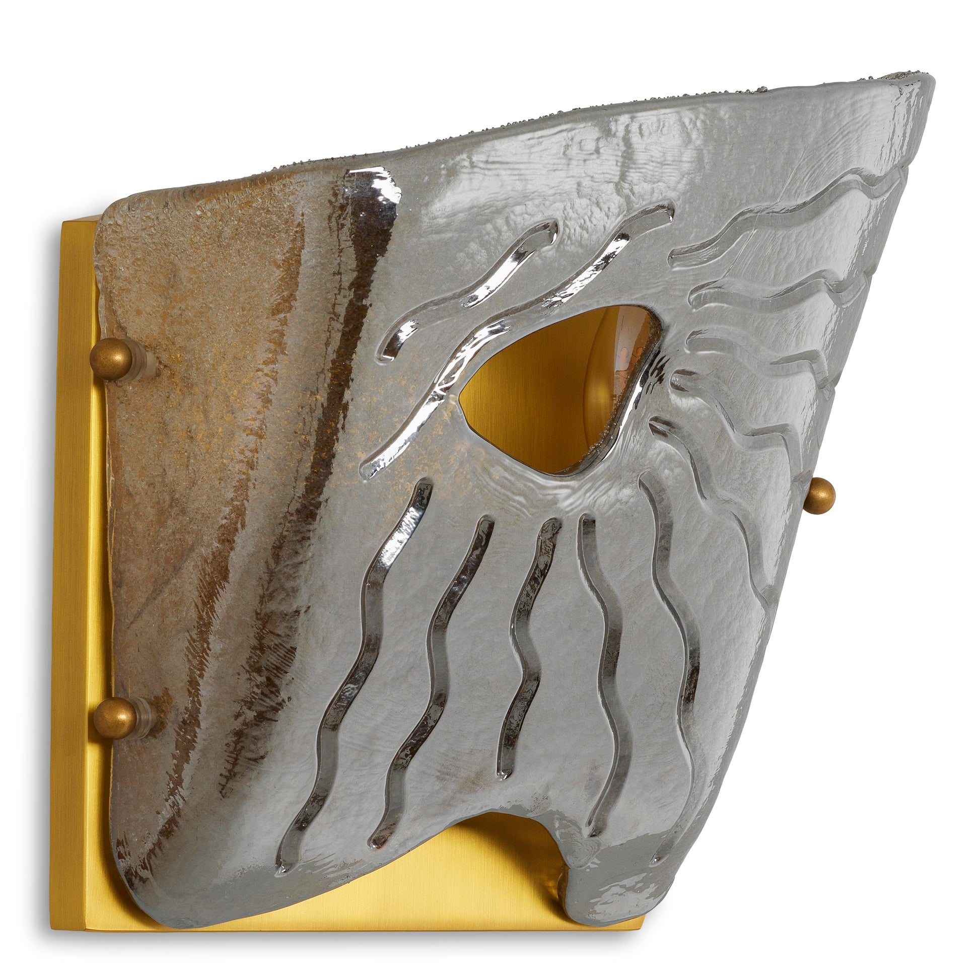 Glass Asymmetrical Wall Lamp Orlandis | Eichholtz Miami