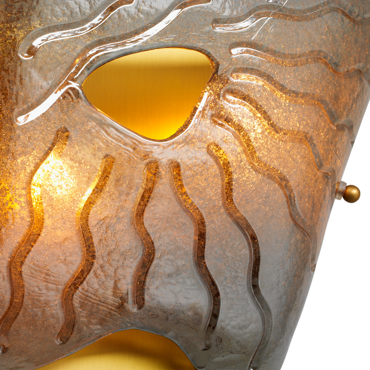 Glass Asymmetrical Wall Lamp Orlandis | Eichholtz Miami