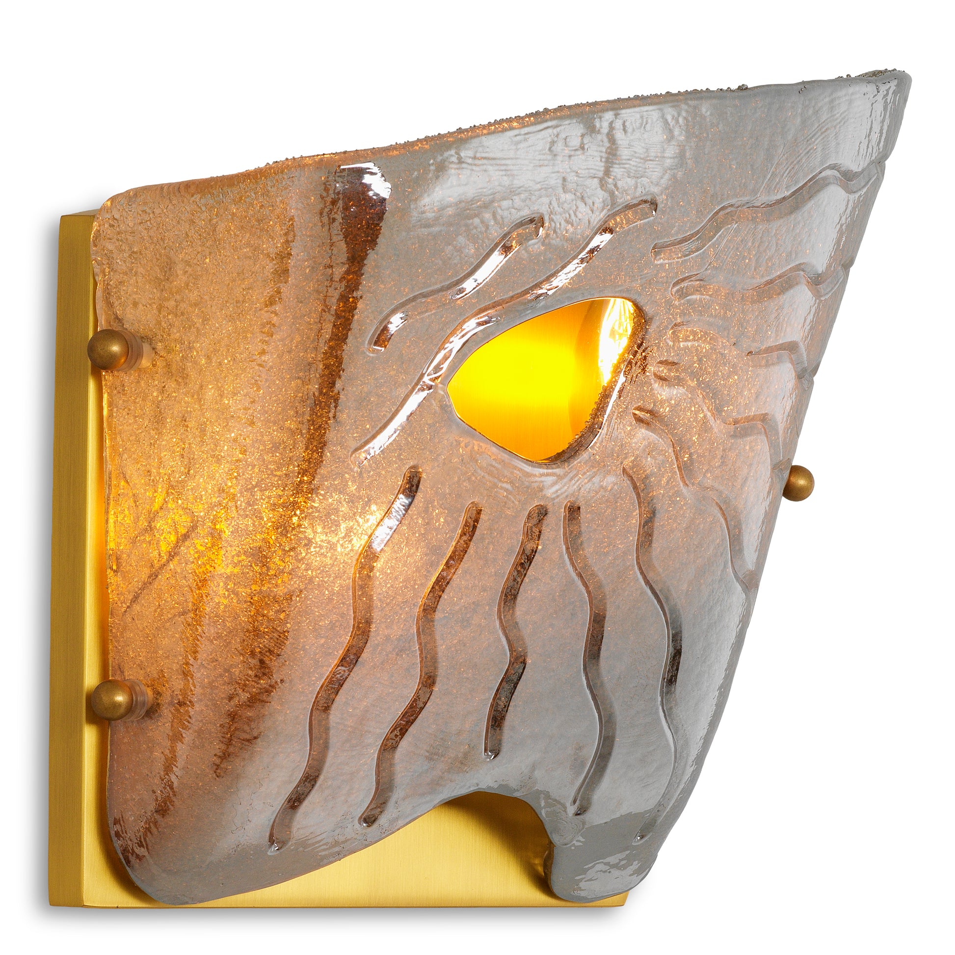 Glass Asymmetrical Wall Lamp Orlandis | Eichholtz Miami
