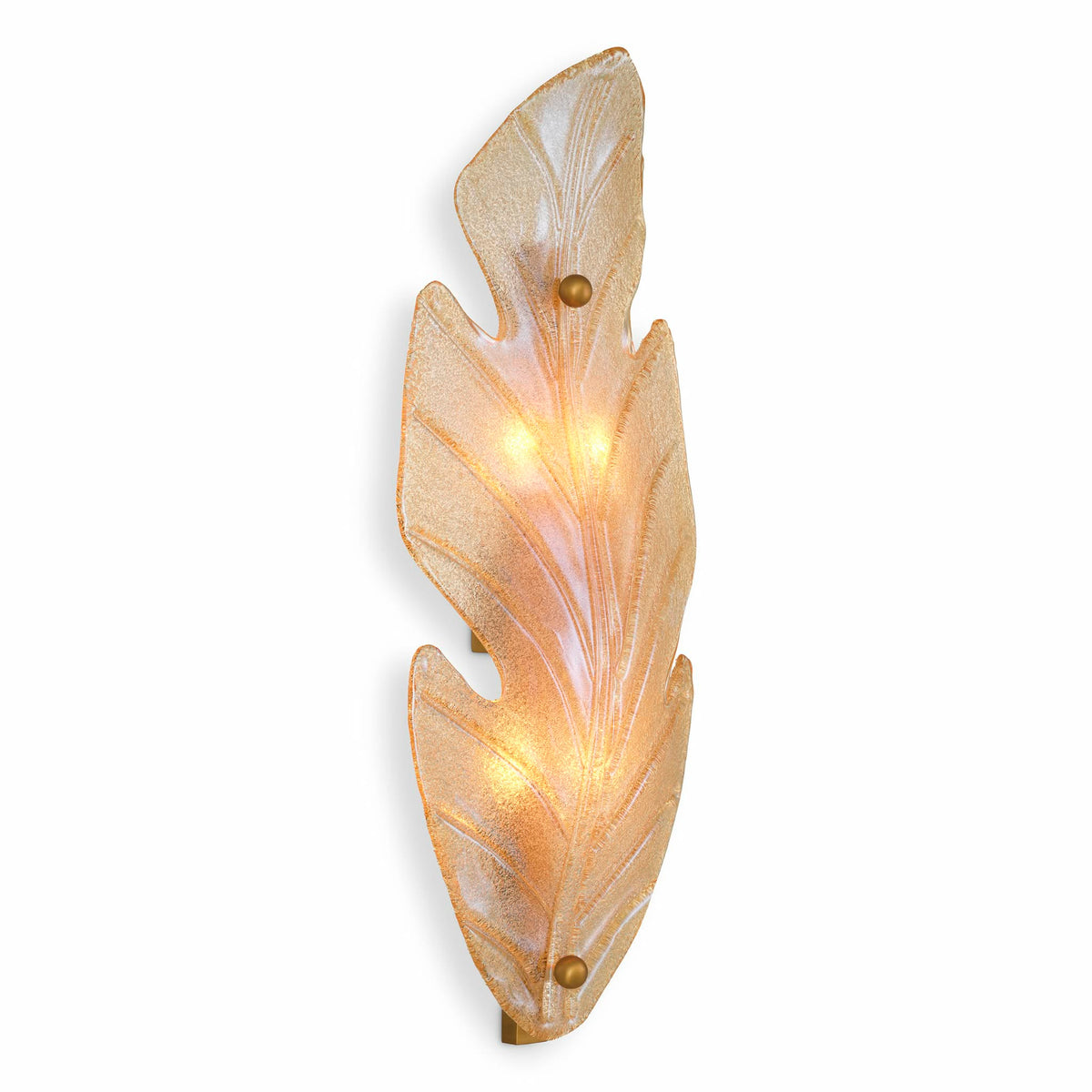 Glass Leaf Wall Lamp Grandeur | Eichholtz Miami