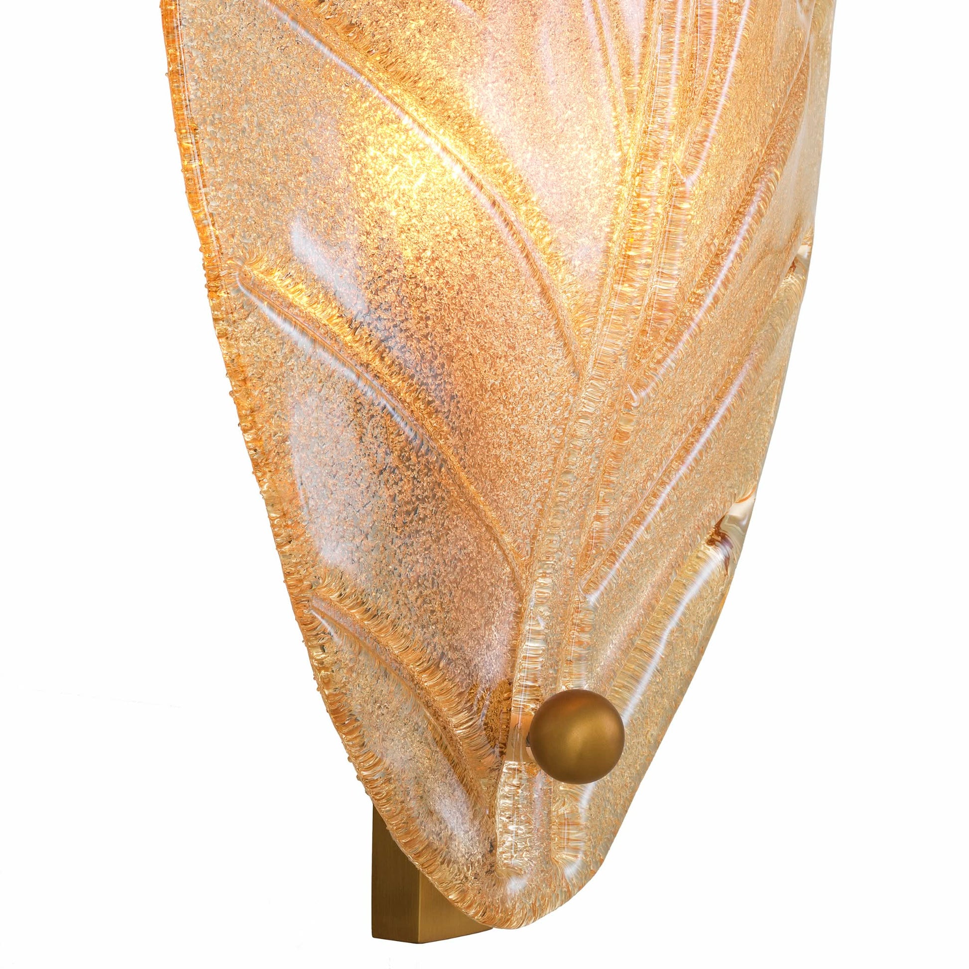 Glass Leaf Wall Lamp Grandeur | Eichholtz Miami